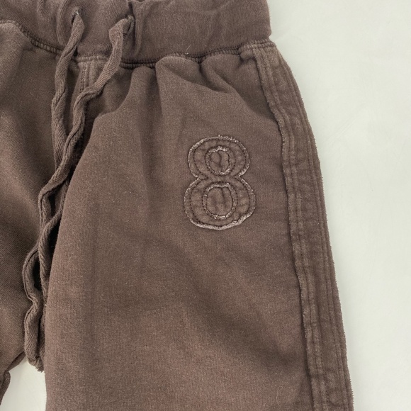 Pre own Kids Brown Wide Leg Pants Size 4 Drawstring Waist #8 Patch - Picture 2 of 6